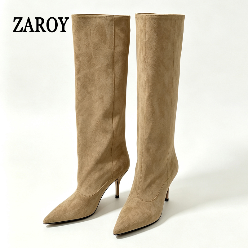 Waterproof Winter Boot - Botas Femininas ZAROY de Cano Alto