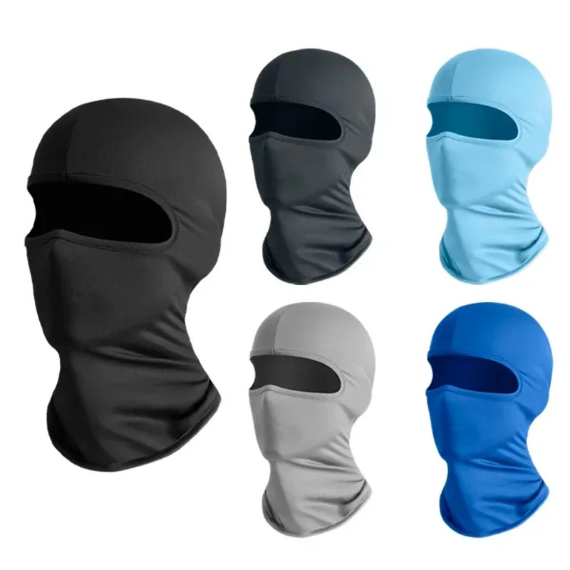 Balaclava Ski Mask - Balaclava de Seda Gelada com Proteção