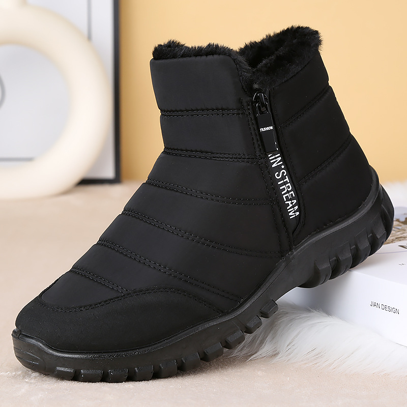 Waterproof Winter Boot - Botas de Neve para Homens, Impermeáveis,
