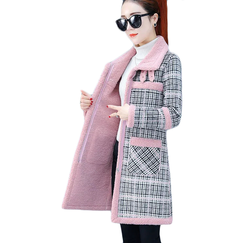 Novo inverno de lã de cordeiro - Wool Coat Peacoat avaliação e preço