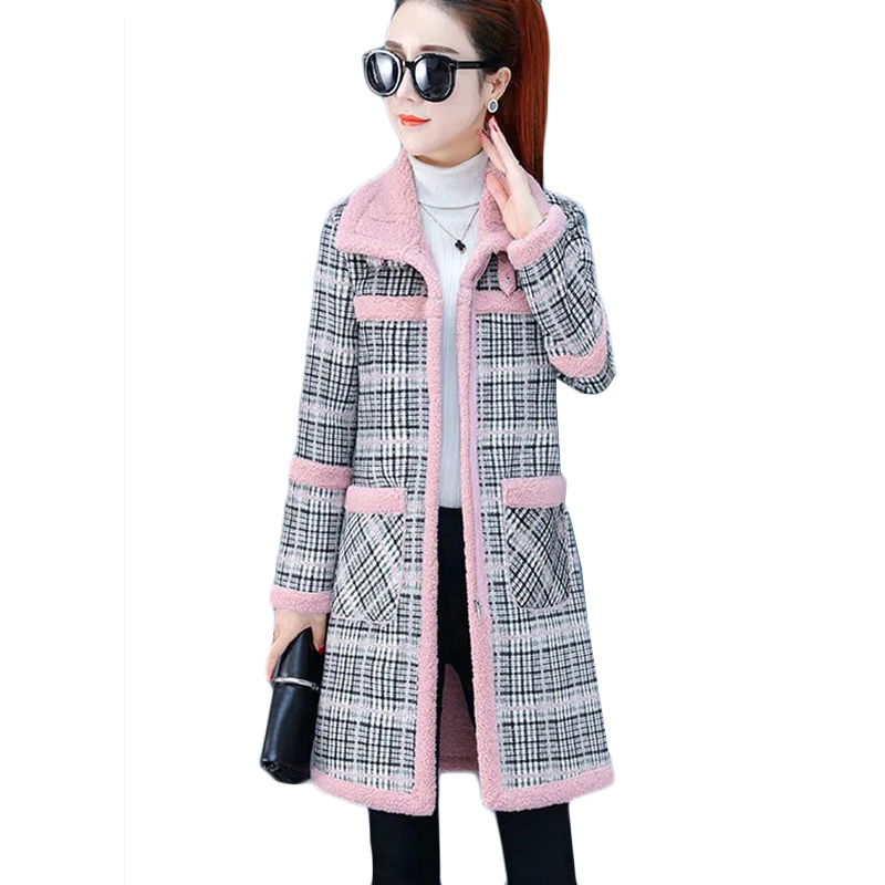 Novo inverno de lã de cordeiro - Wool Coat Peacoat avaliação e preço