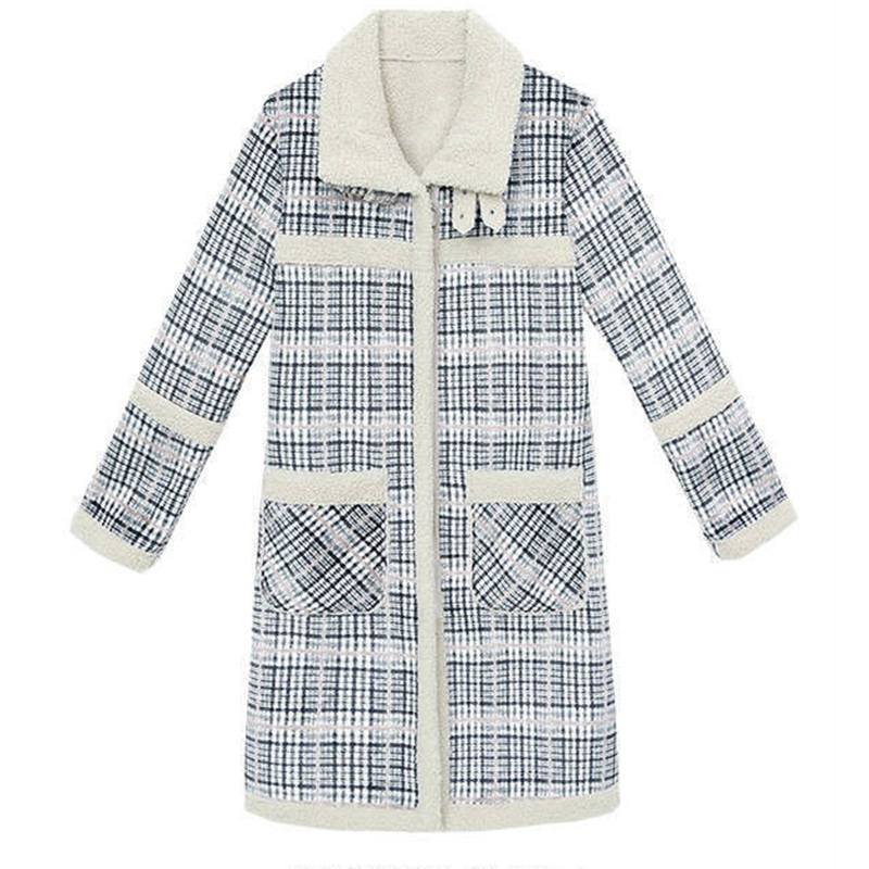 Novo inverno de lã de cordeiro - Wool Coat Peacoat avaliação e preço