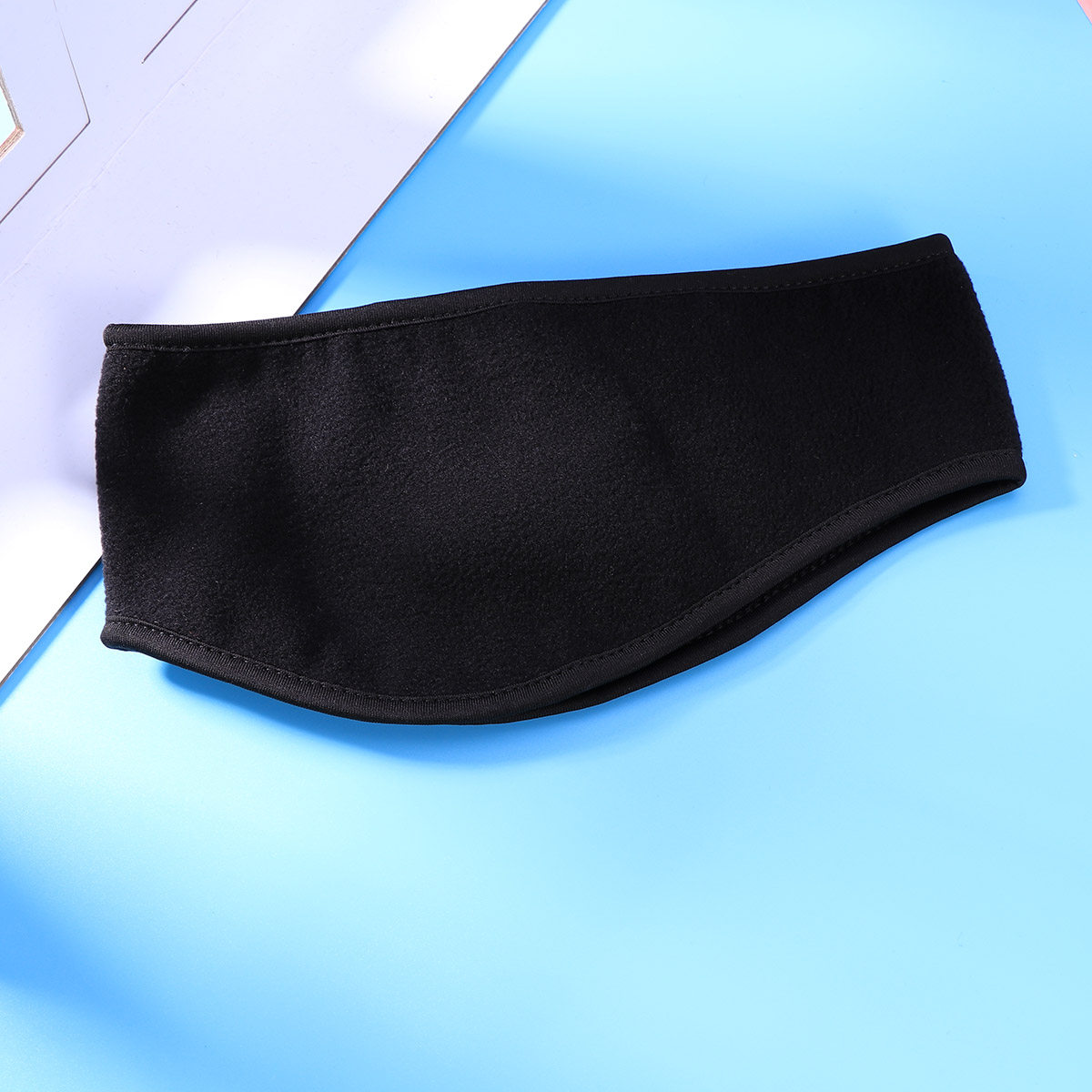 Faixa de Cabeça Unissex Preta  - Fleece Ear Warmer Band avaliação e preço
