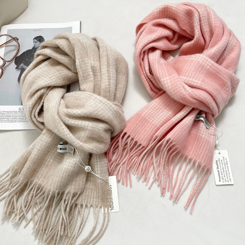 Cachecol de Lã 100% Pura para  - Wool Scarf Men avaliação e preço