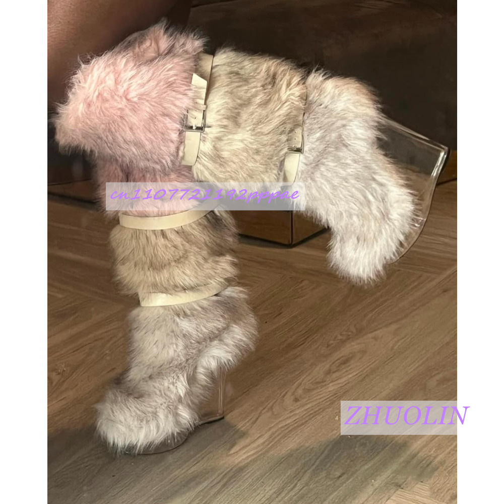 Inverno gradiente peludo trans - Waterproof Winter Boot avaliação e preço