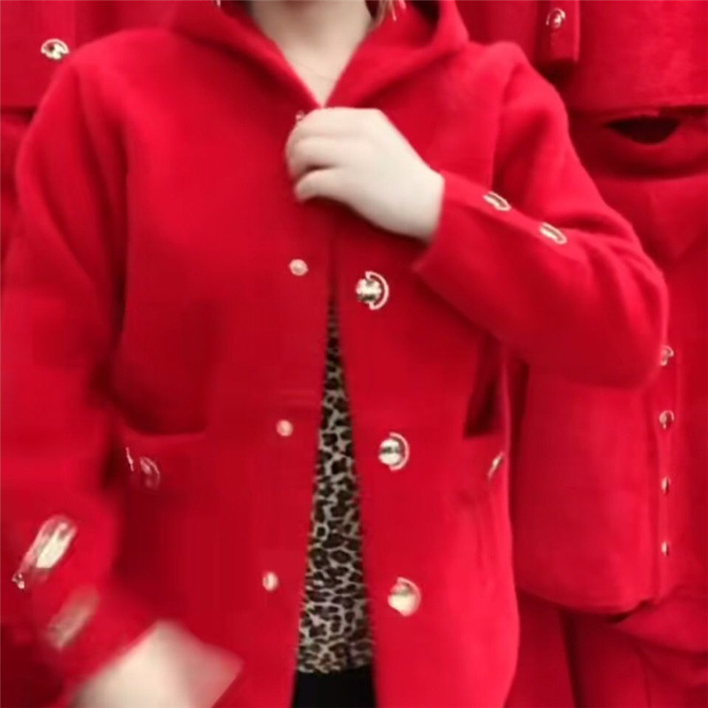 Nova meia idade idosa mãe imit - Wool Coat Peacoat avaliação e preço