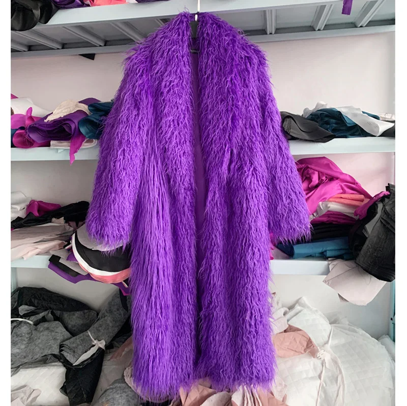 Mulheres imitação de pele do f - Wool Coat Peacoat avaliação e preço