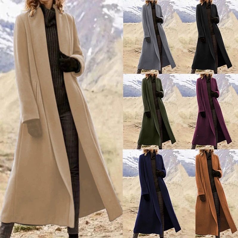 Casaco de Lã Extra Longo Plus  - Wool Coat Peacoat avaliação e preço