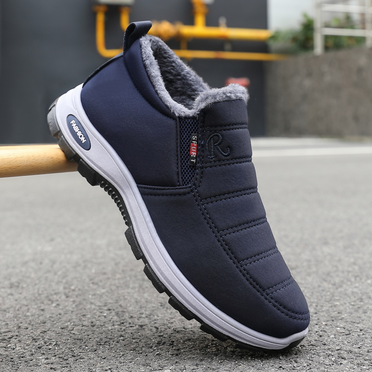 Botas de neve masculinas forra - Waterproof Winter Boot avaliação e preço