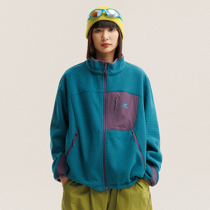 Jaqueta de Fleece Polar com Li - Wool Coat Peacoat avaliação e preço