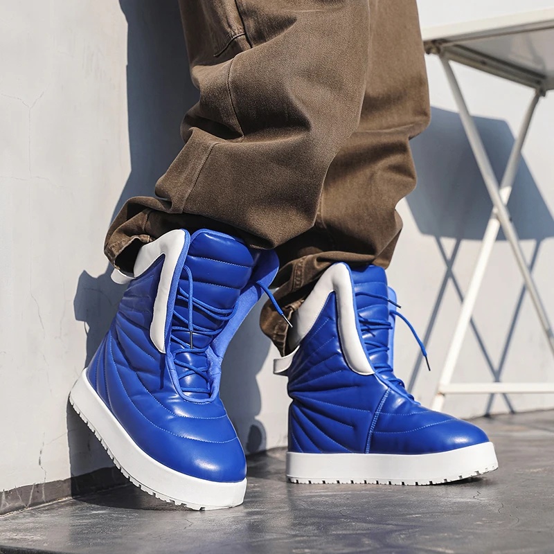 Botas de Inverno Masculinas 20 - Waterproof Winter Boot avaliação e preço