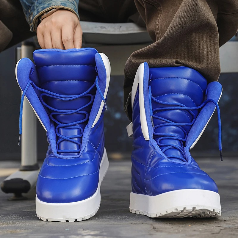 Botas de Inverno Masculinas 20 - Waterproof Winter Boot avaliação e preço