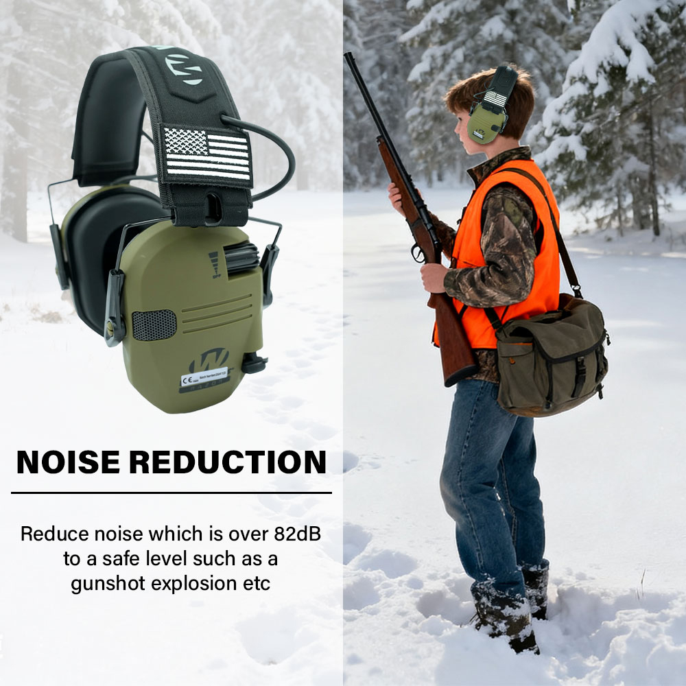 Protetor auricular, protetor a - Earmuffs Foldable avaliação e preço