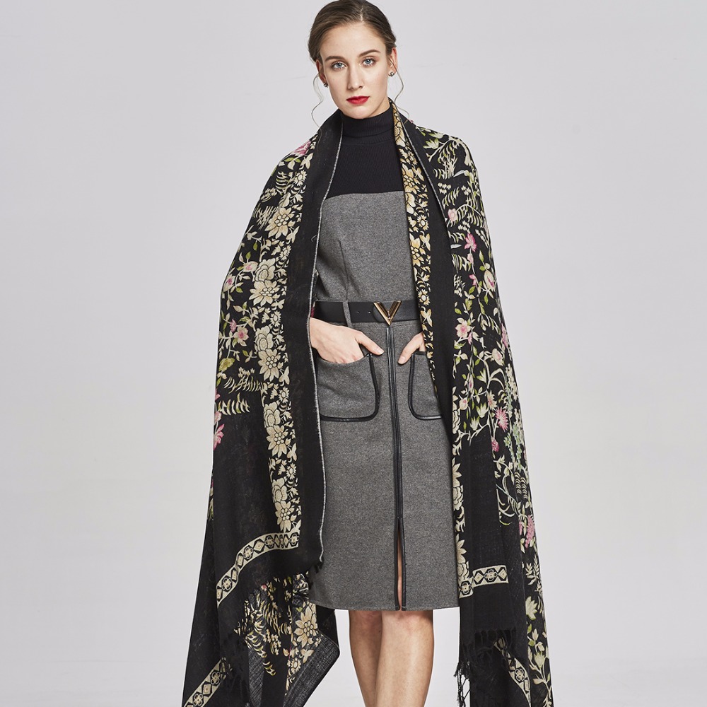 Marca de luxo cachecol feminin - Wool Scarf Men avaliação e preço